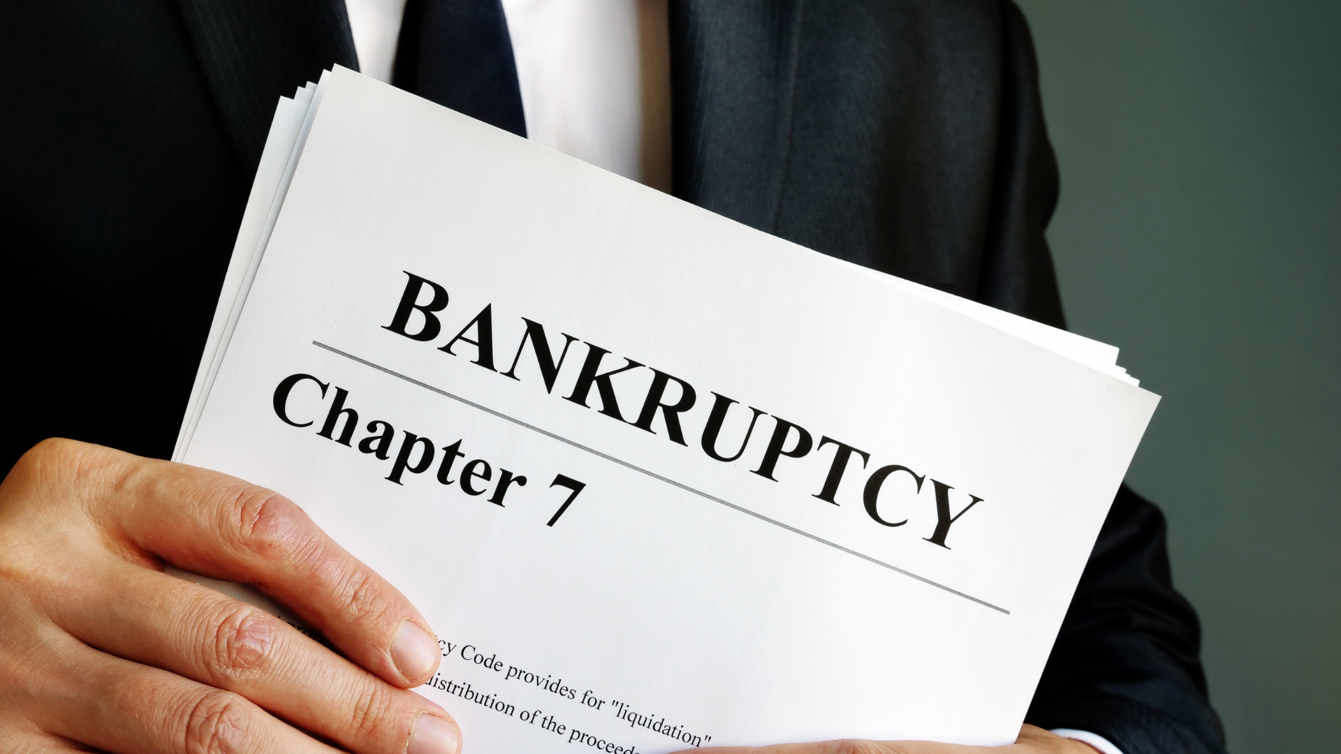 Chapter 7 Bankruptcy Process